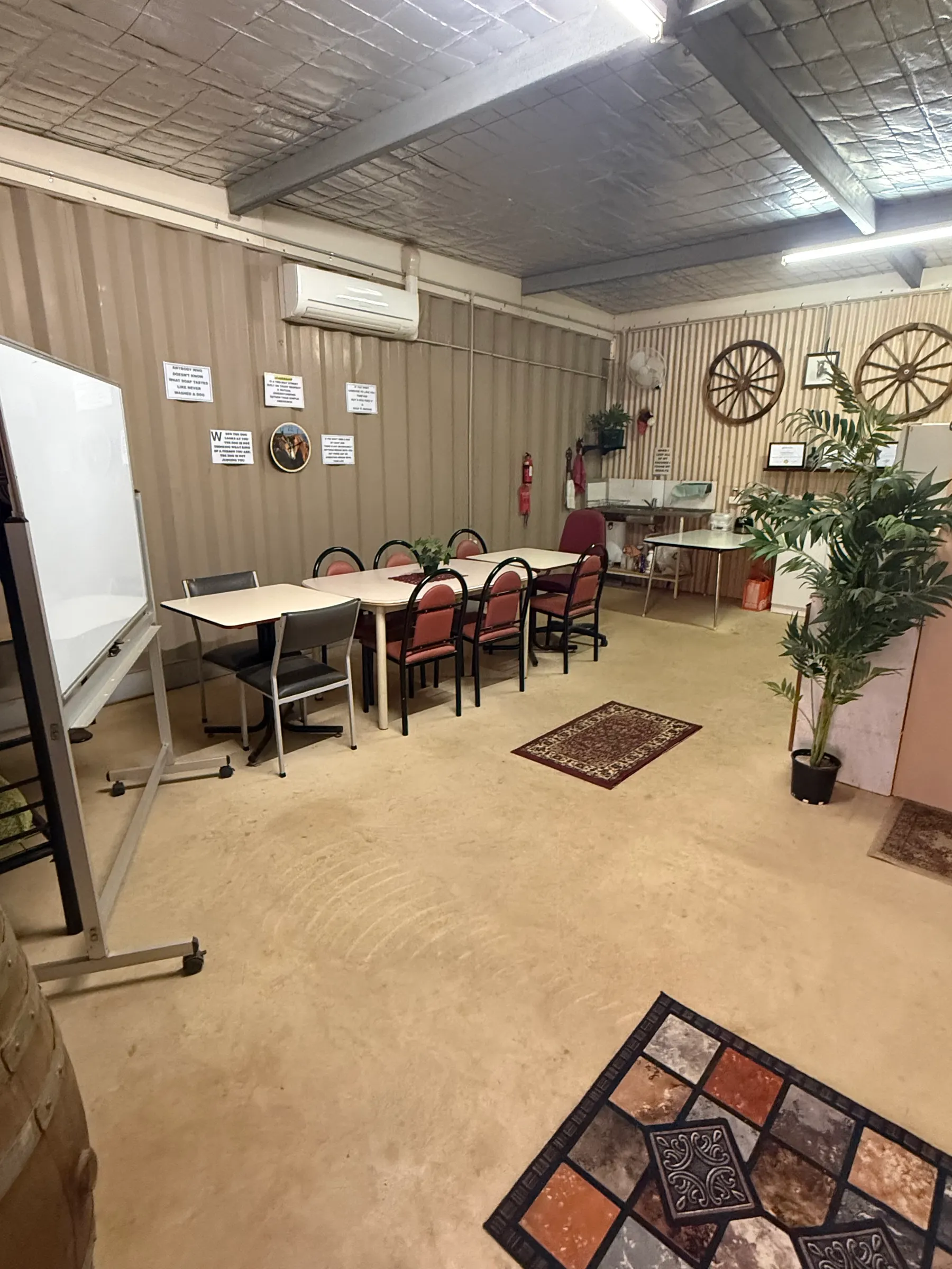 Crystal Brook dog training studio — Pauline Cowey's on-site behaviour consultation space